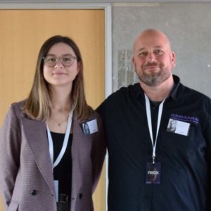a picture of Klaus and Ecaterina - the team behind AdventureLAB master class
