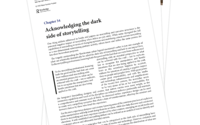 Complimentary publication of “Acknowledging the Dark Side of Storytelling”